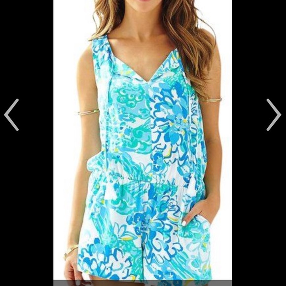 Lilly Pulitzer Dresses & Skirts - NWT Lilly Pulitzer Tybee Romper.